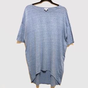 LuLaRoe Dusty Blue Irma